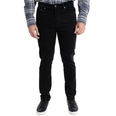 Pantalon Cotele 5 Bolsillos Regular Fit