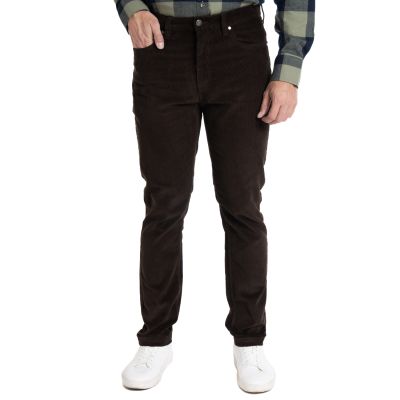 Pantalon Cotele 5 Bolsillos Regular Fit