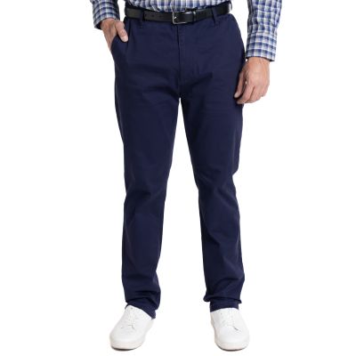 Pantalón Frente Plano Spandex Regular Fit