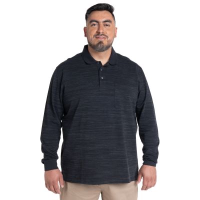 Polera Manga Larga Piqué Slub