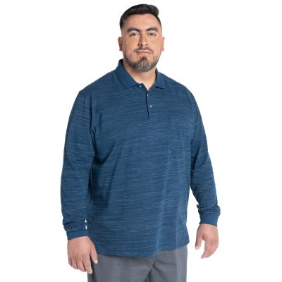 Polera Manga Larga Piqué Slub