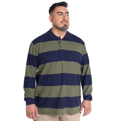 Polera Manga Larga Pique Listada