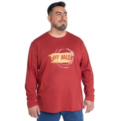 Polera Manga Larga Jersey Estampado Front