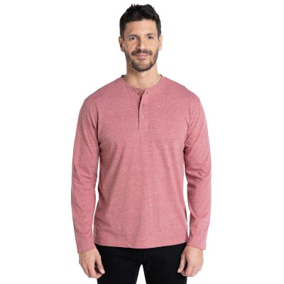 Polera Manga Larga Jersey Botones