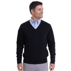 Sweater Clasico Cuello V Algodon